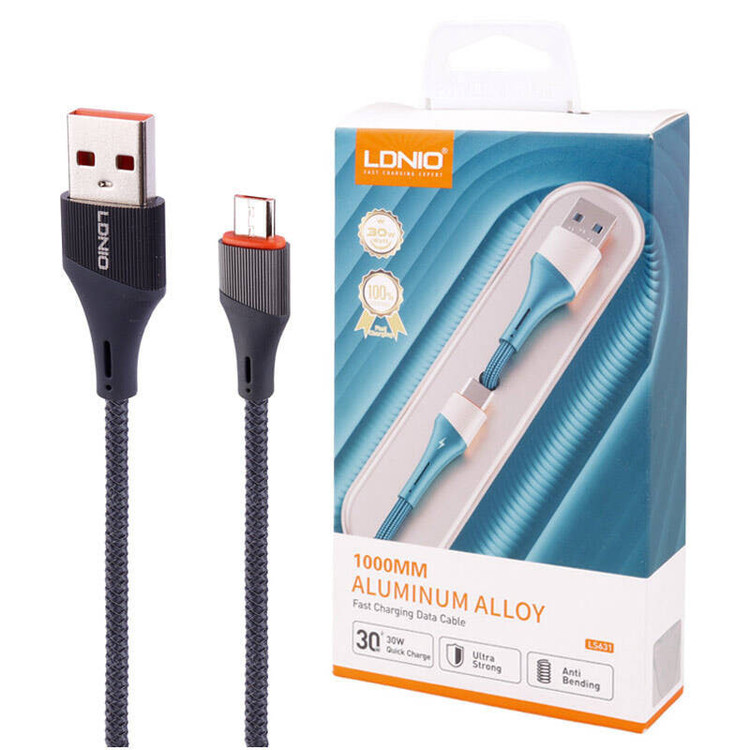 کابل شارژ میکرو الدینیو (LDNIO) مدل LS631