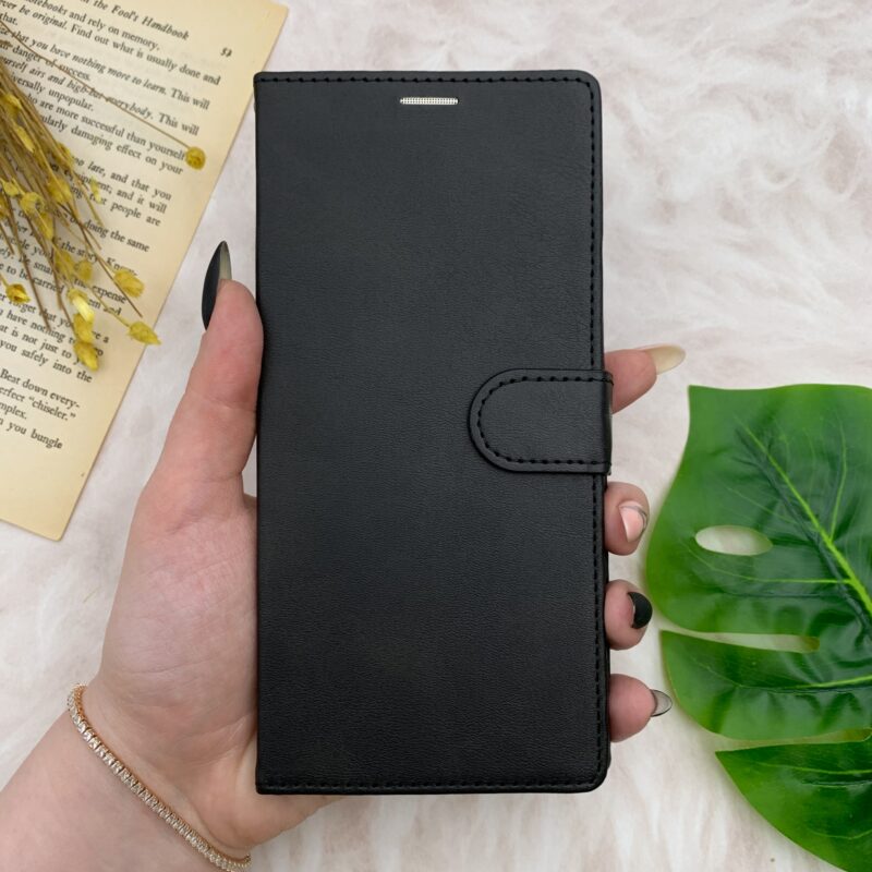 قاب گوشی موبایل چرمی، طرح کیفی، مناسب برای شیائومی Poco M6 pro