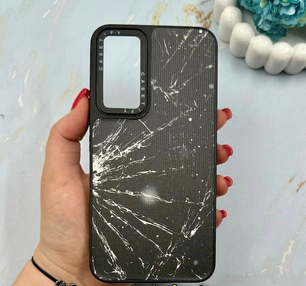 قاب طرح دار کبریتی سامسونگ A35