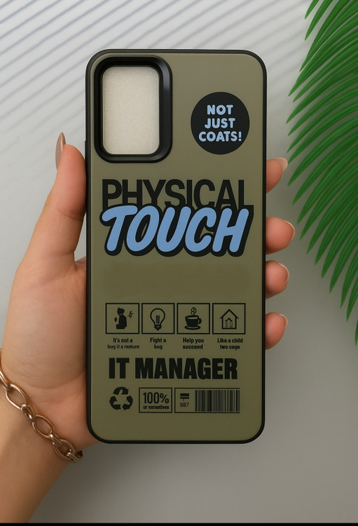 قاب طرح دار Socool سامسونگ A13 طرح Touch
