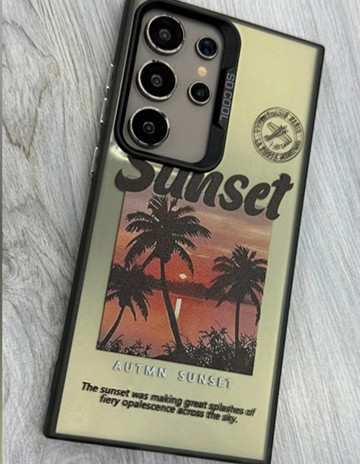 قاب طرح دار سامسونگ S24 Ultra طرح Sunset