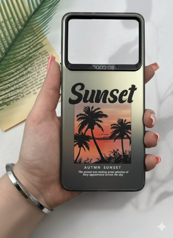 قاب طرح دار شیائومی Poco X6 pro طرح sunset