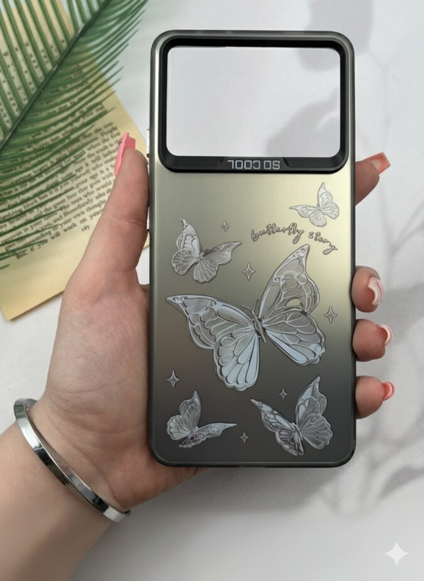 قاب طرح دار شیائومی Poco X6 pro طرح پروانه