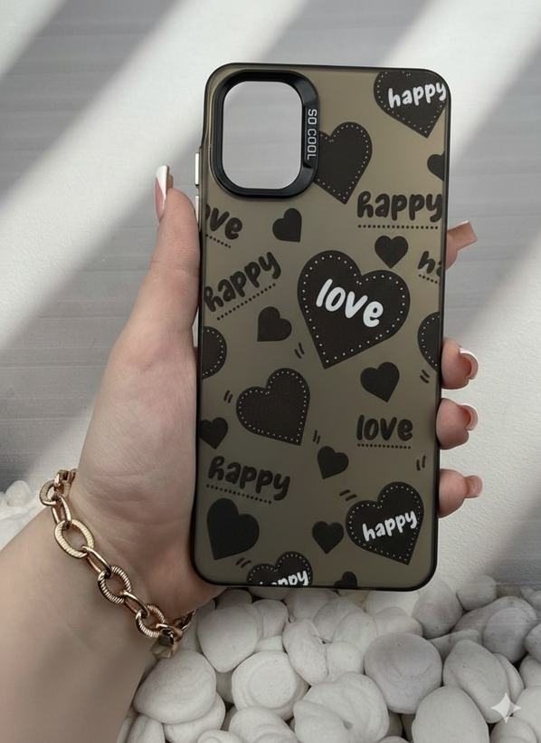 قاب طرح دار سامسونگ A06 طرح Love