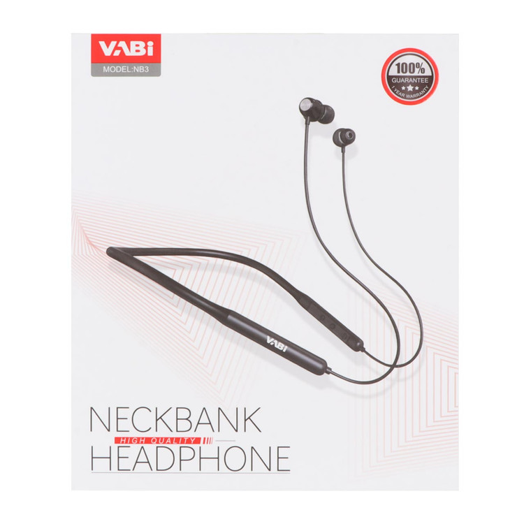 هندزفری بلوتوث گردنی وابی (VABi) مدل NB3