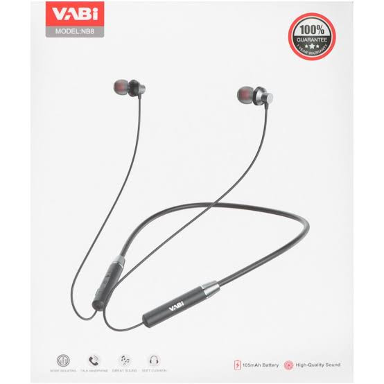 هندزفری بلوتوث گردنی وابی (VABi) مدل NB8