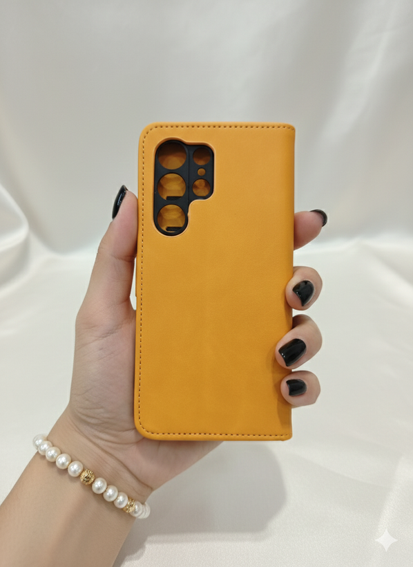 قاب کیفی چرمی سامسونگ S23 Ultra