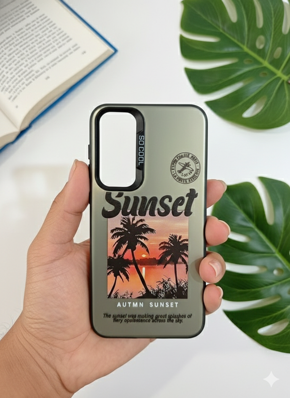 قاب طرح دار سامسونگ S24Fe طرح Sunset