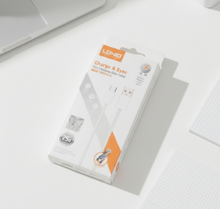 کابل شارژ تایپ سی الدینیو مدل LS901