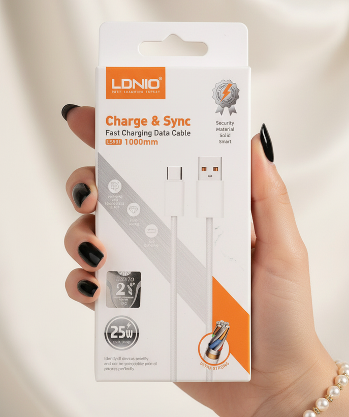 کابل شارژ میکرو الدینیو مدل LS901
