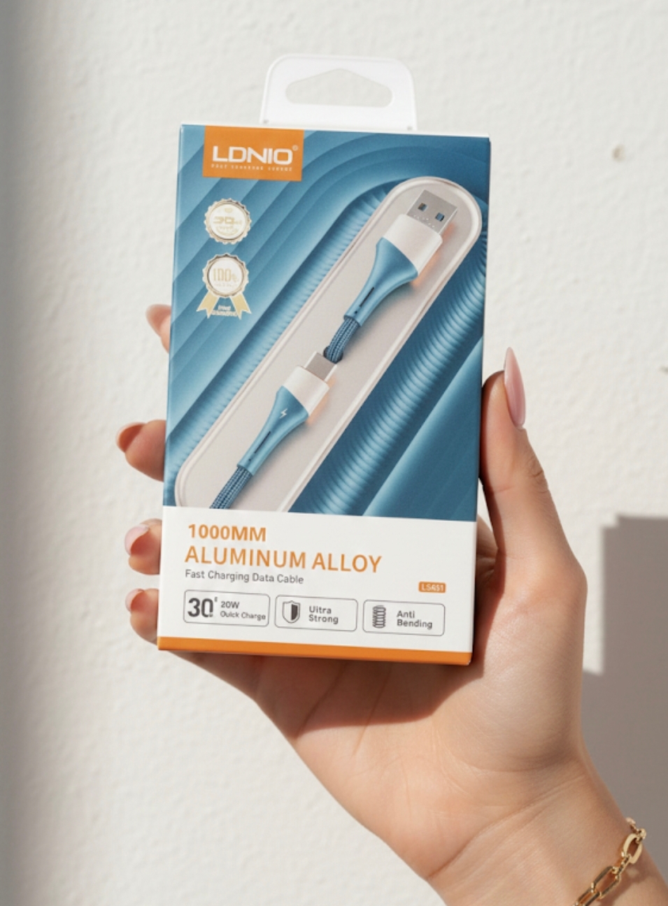 کابل شارژ میکرو الدینیو (LDNIO) مدل LS631