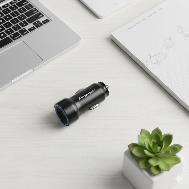 شارژر فندکی PIONEER ویژگی Super Fast Charge