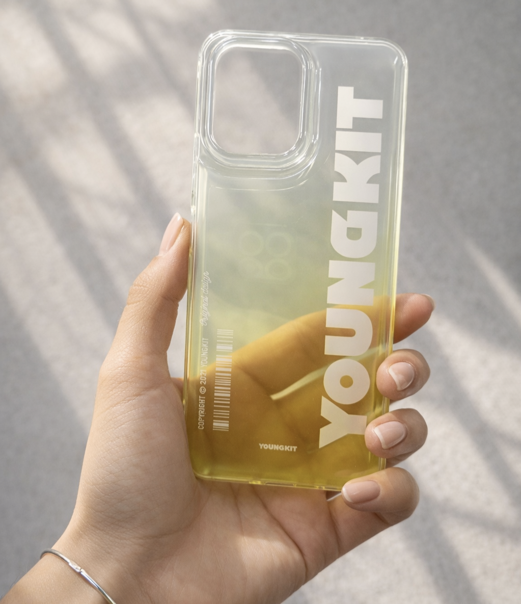 قاب طرح دار پاستیلی شیائومی Redmi 12 طلایی