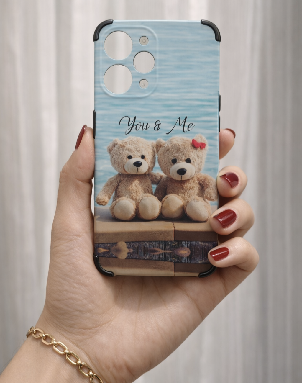 قاب طرح چاپی گوشی شیائومی Redmi 12 طرح خرس