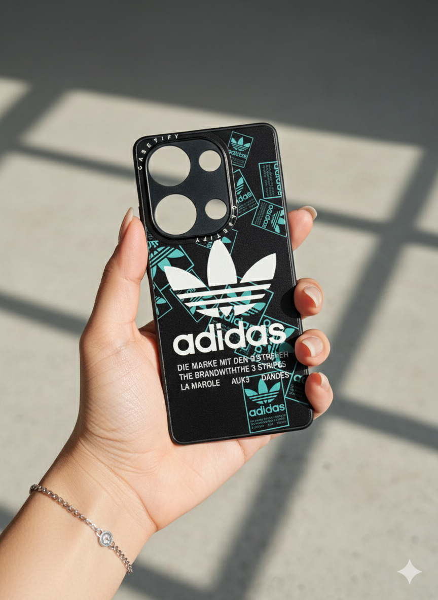 قاب طرح دار شیائومی Note 13 pro 4g طرح Adidas