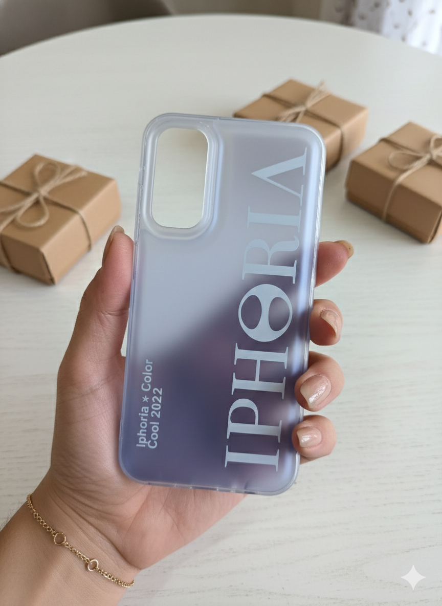 قاب طرح پاستیلی سامسونگ A24 آبی