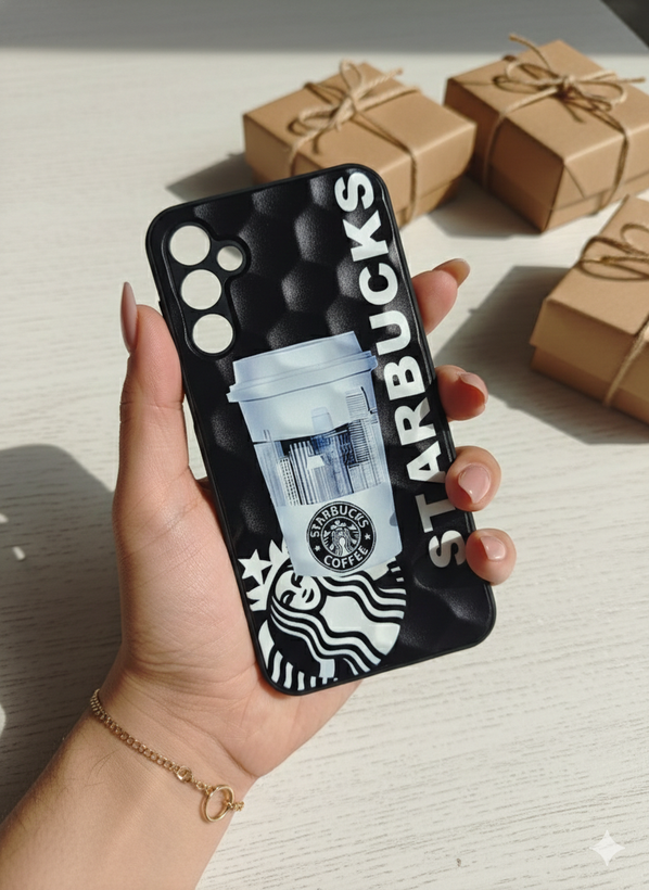 قاب طرح سنگی سامسونگ A24 طرح StarBucks