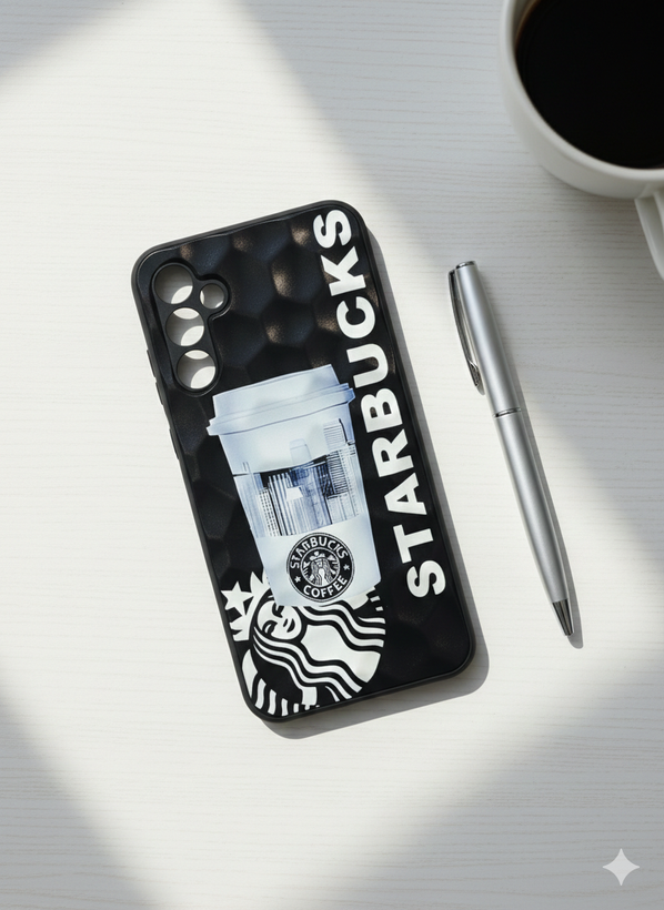 قاب طرح سنگی سامسونگ A24 طرح StarBucks