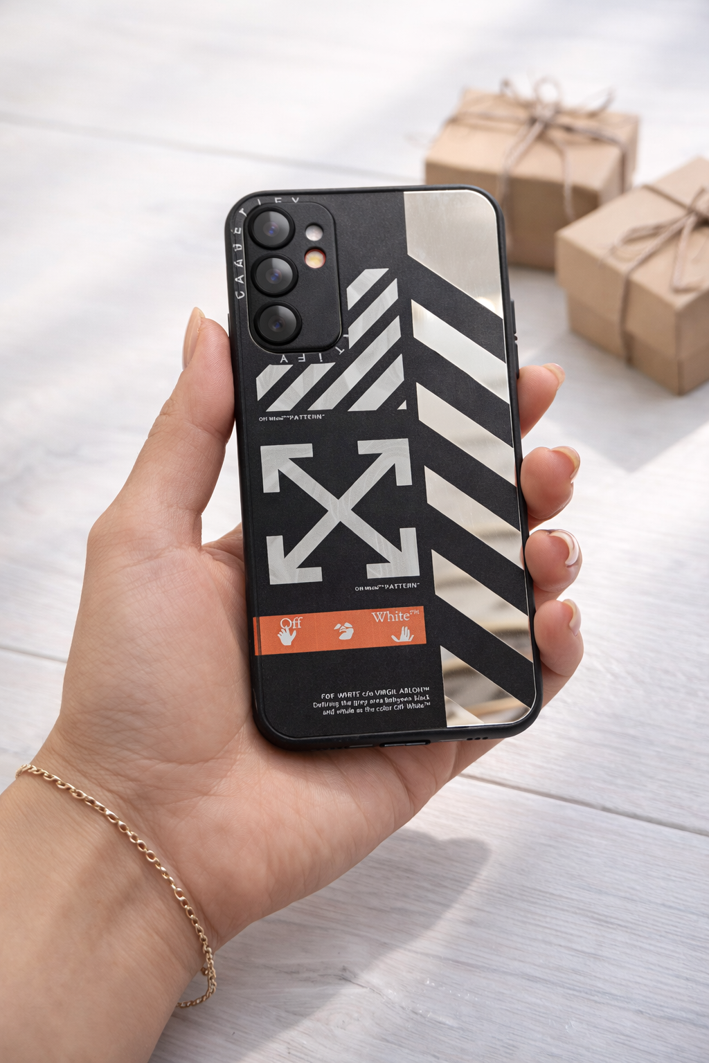 قاب گوشی سامسونگ مدل A34 طرح Casetify آینه ای