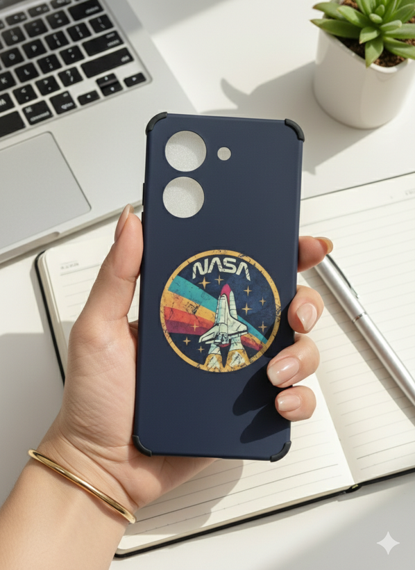 قاب طرح چاپی شیائومی Poco C71 طرح NASA