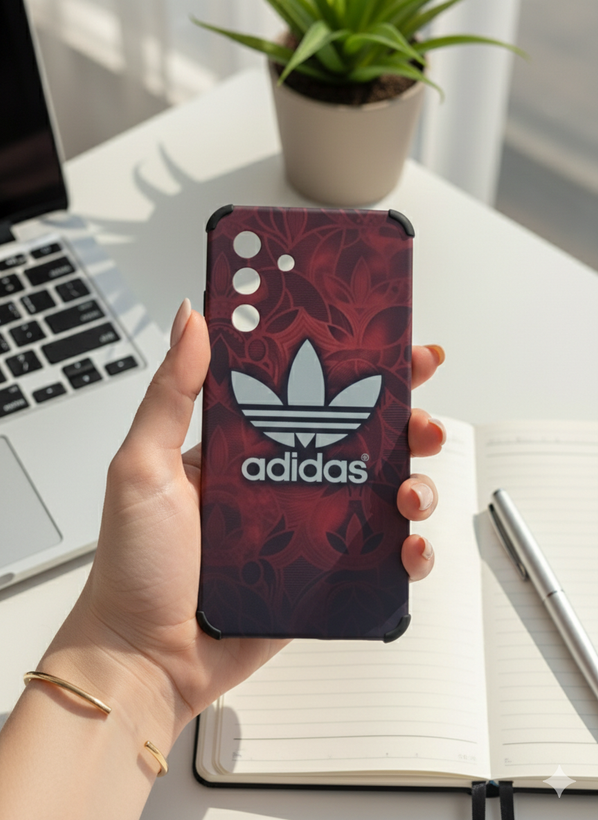 قاب طرح چاپی سامسونگ A17 طرح Adidas