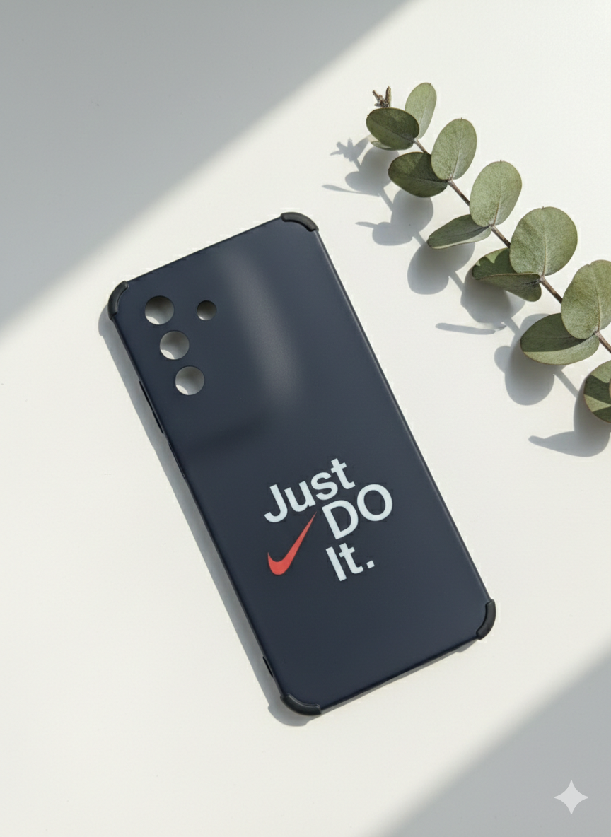 قاب طرح چاپی سامسونگ A17 طرح Just do it