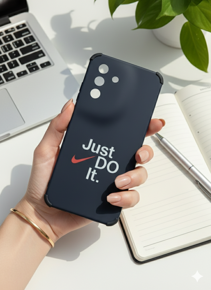قاب طرح چاپی سامسونگ A17 طرح Just do it