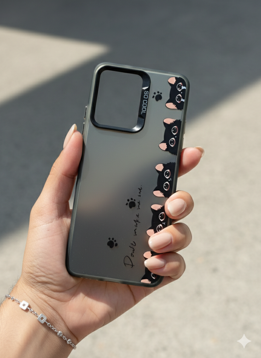 قاب طرح دار شیائومی Note 12 4g طرح گربه