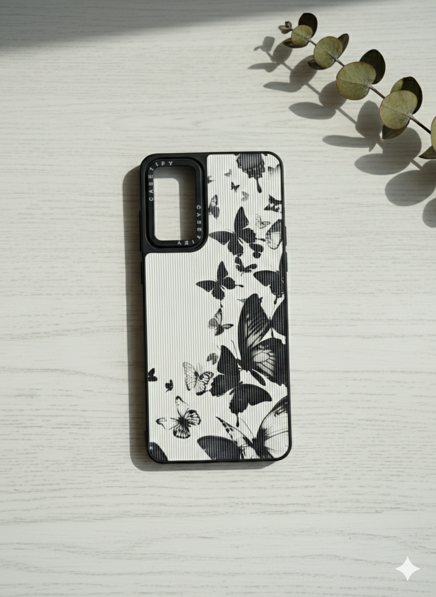 قاب طرح دار کبریتی شیائومی Note 11 pro 4g طرح پروانه