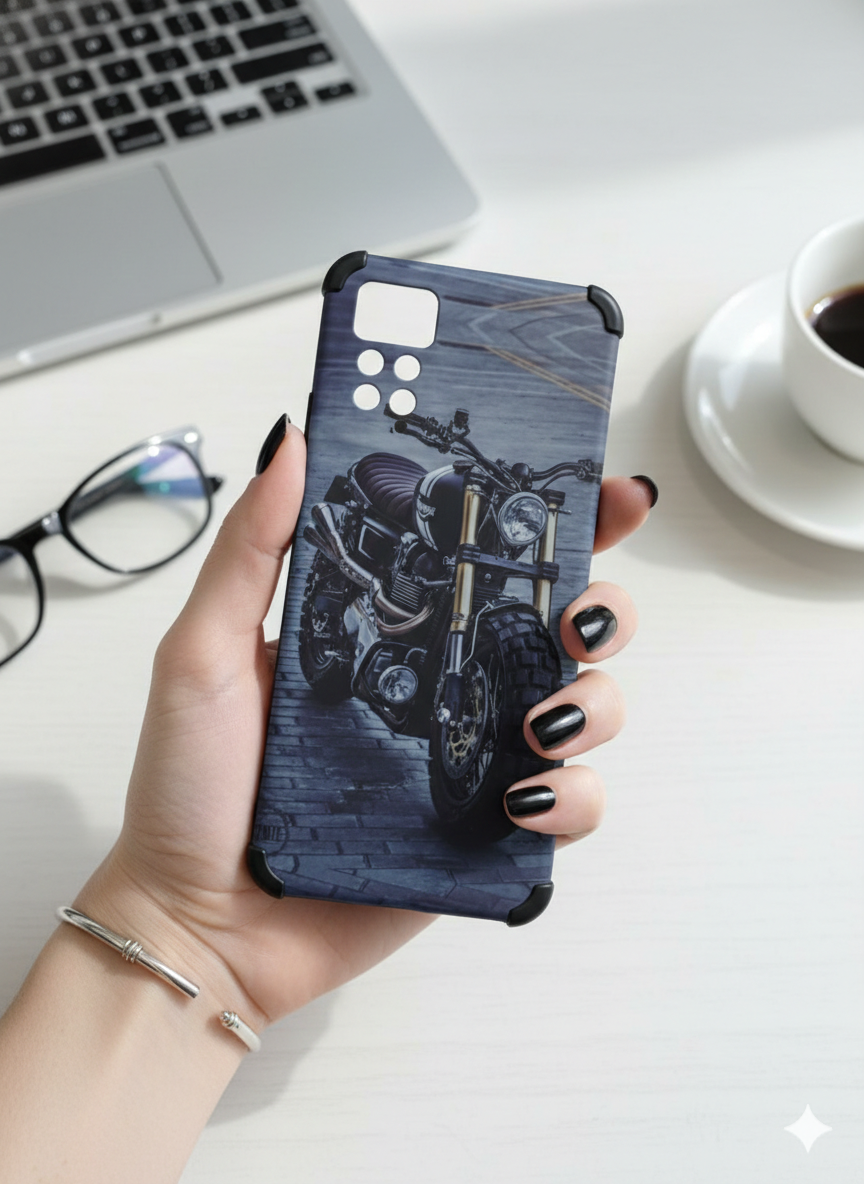 قاب طرح دار چاپی شیائومی Note 11 pro 4g طرح موتور