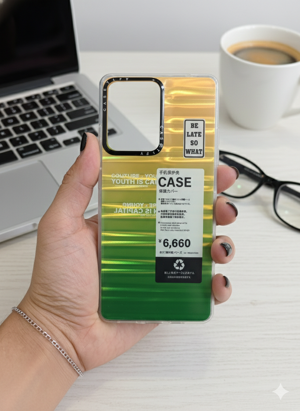 قاب طرح دار هولوگرامی شیائومی Poco X5 pro