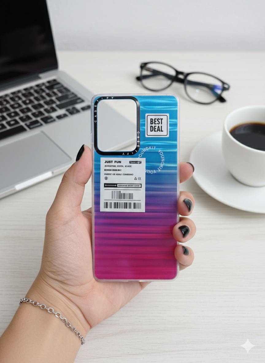 قاب طرح دار هولوگرامی شیائومی Poco X5 pro