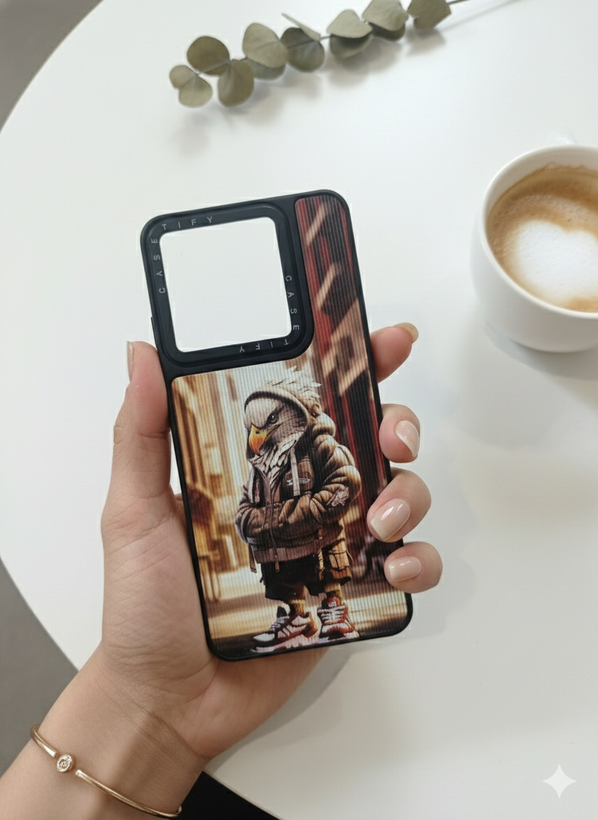 قاب طرح دار کبریتی شیائومی Note 13 pro 5g طرح عقاب