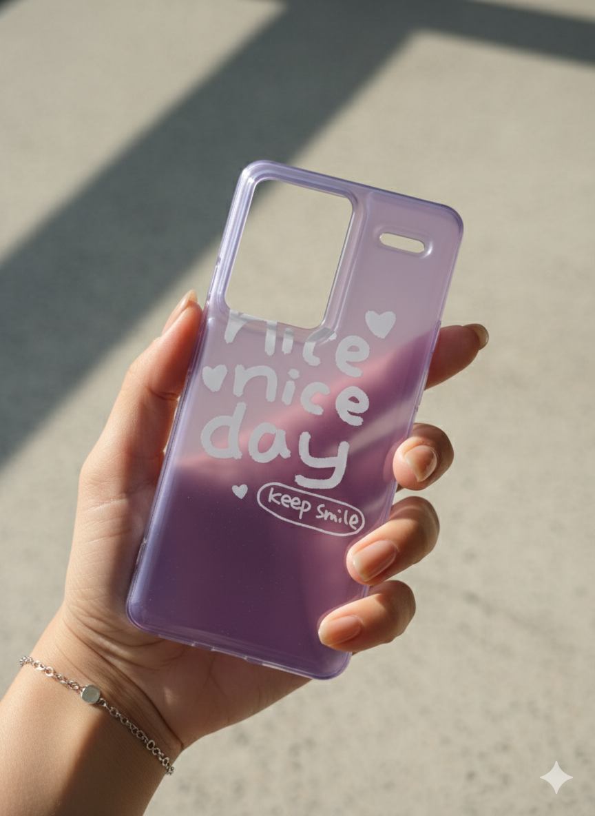 قاب طرح پاستیلی شیائومی Note 13 pro plus طرح Nice day