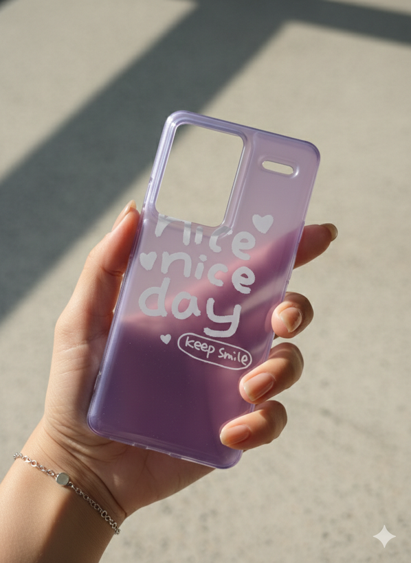 قاب طرح پاستیلی شیائومی Note 13 pro plus طرح Nice day