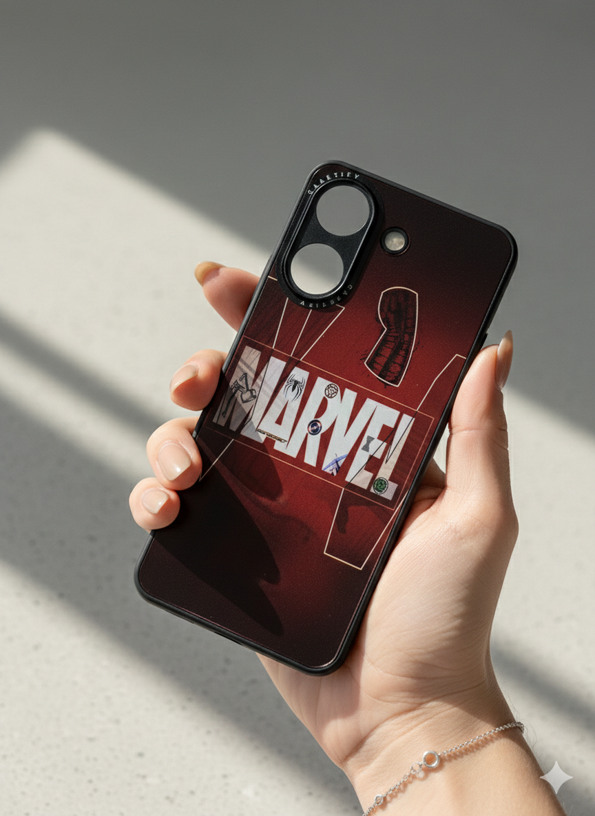 قاب طرح دار casetify شیائومی redmi 13C طرح Marvel