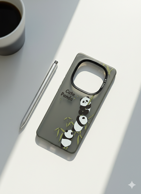 قاب طرح دار شیائومی Note 14 pro 4g طرح Cute panda