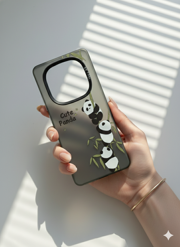 قاب طرح دار شیائومی Note 14 pro 4g طرح Cute panda