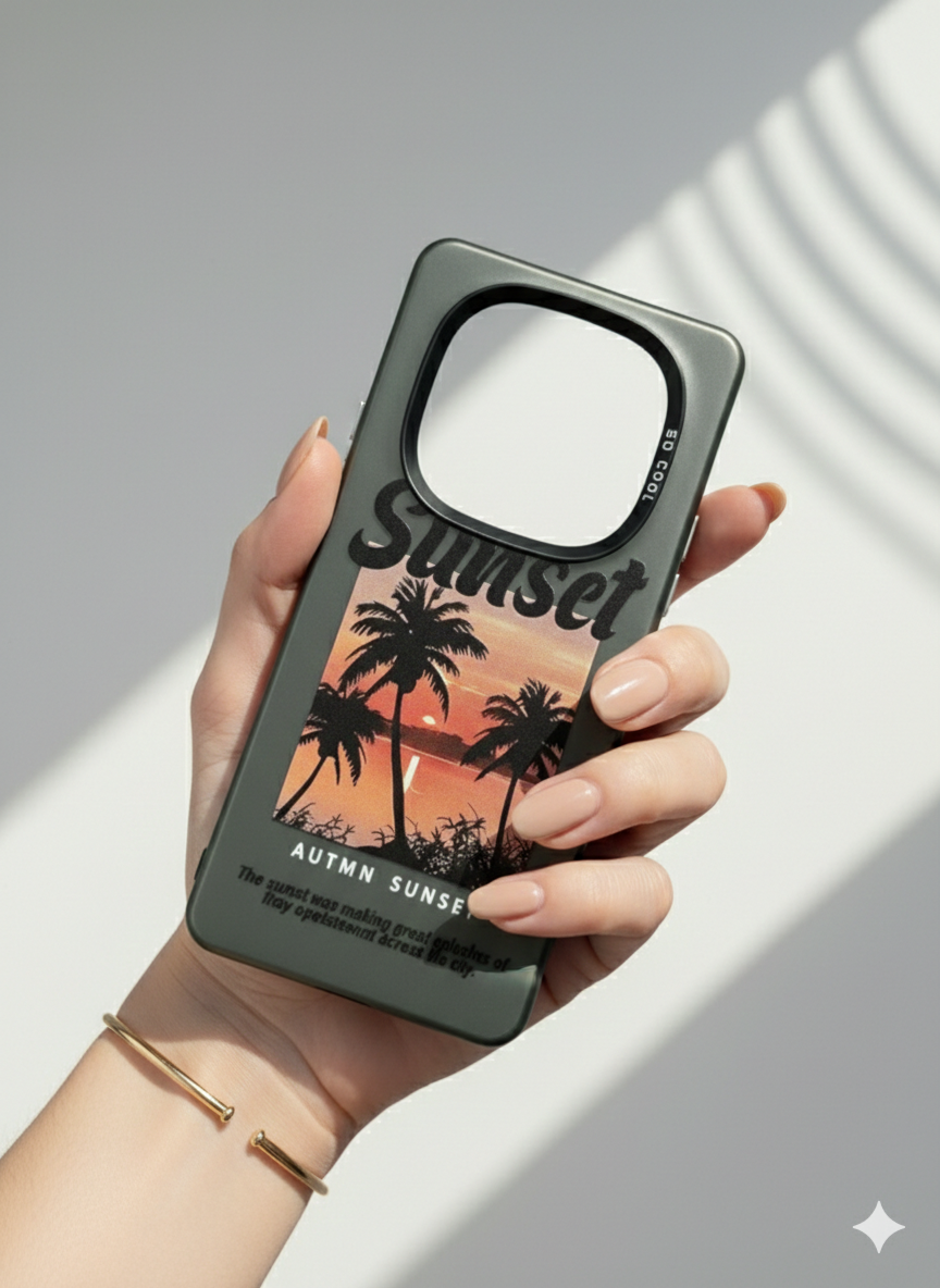 قاب طرح دار شیائومی Note 14 pro 4g طرح Sunset