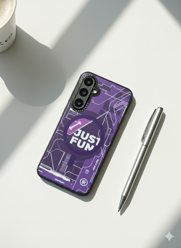 قاب Casetify طرح دار سامسونگ S23Fe طرح Just Fun
