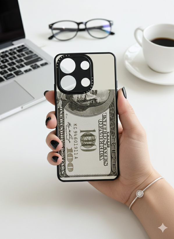 قاب طرح دار Casetify شیائومی Note 13 4g طرح dollar