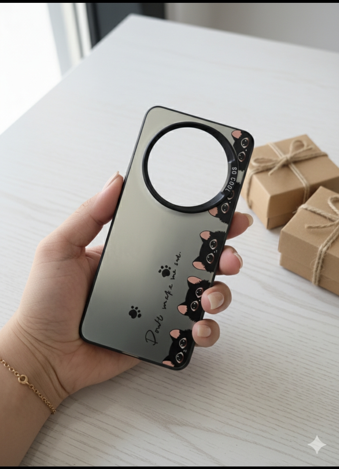 قاب طرح دار socool شیائومی Redmi A3 طرح‌ گربه