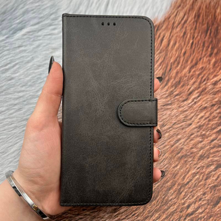قاب کیفی چرمی شیائومی Redmi 13 داخل خز دار