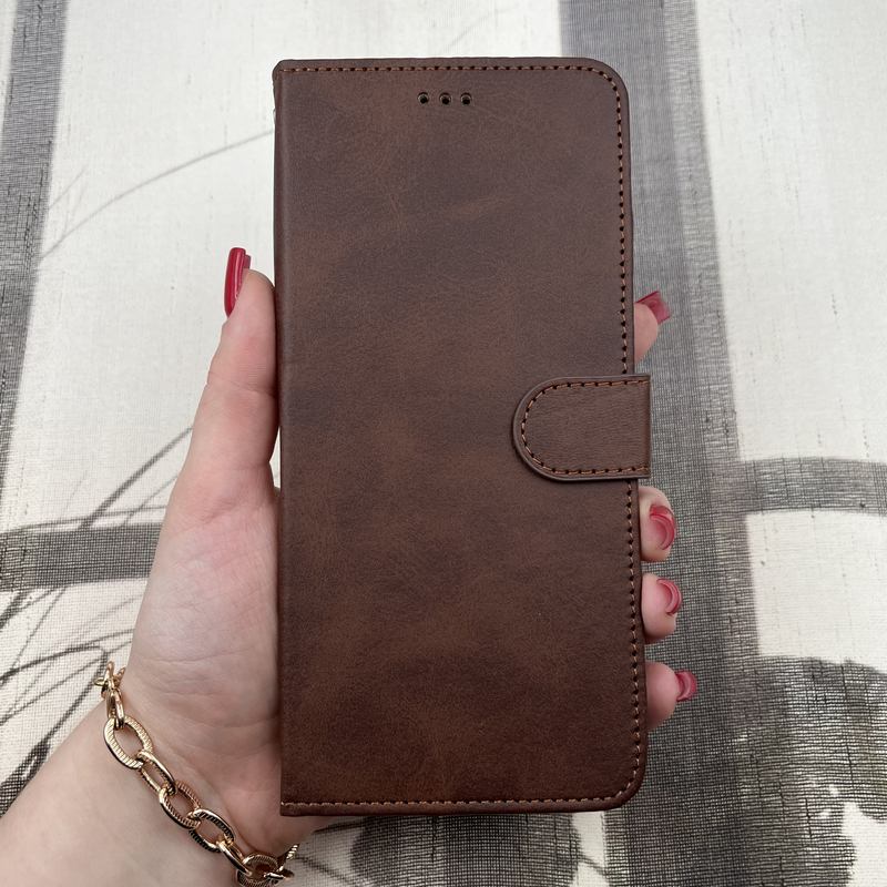 قاب کیفی‌ چرمی شیائومی Redmi 13C داخل خز دار