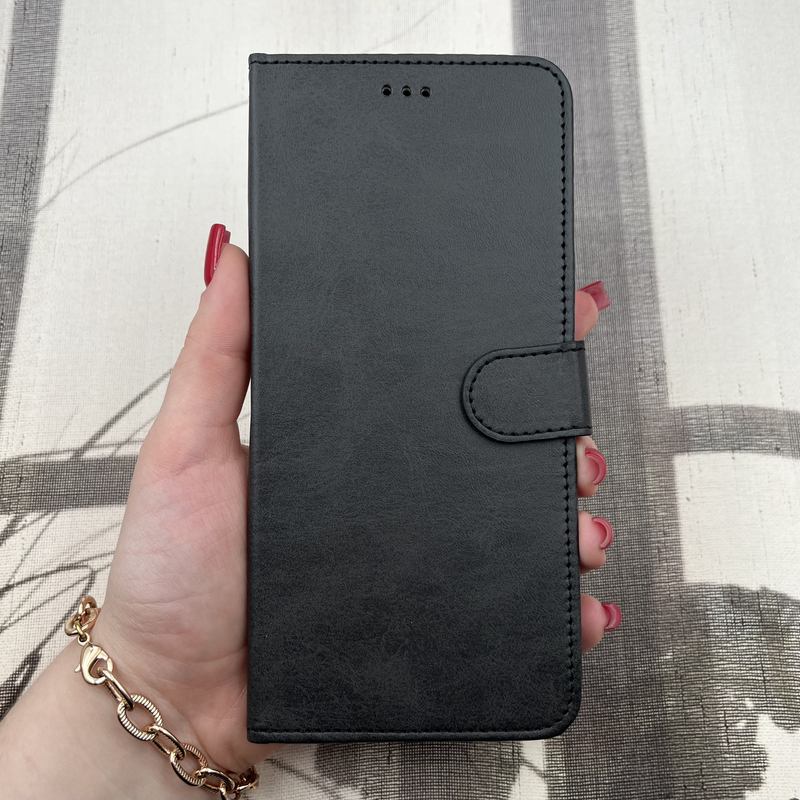 قاب کیفی چرمی گوشی Xiaomi Poco C65، با آستر داخلی خزدار، برای محافظت کامل و ظاهری لوکس