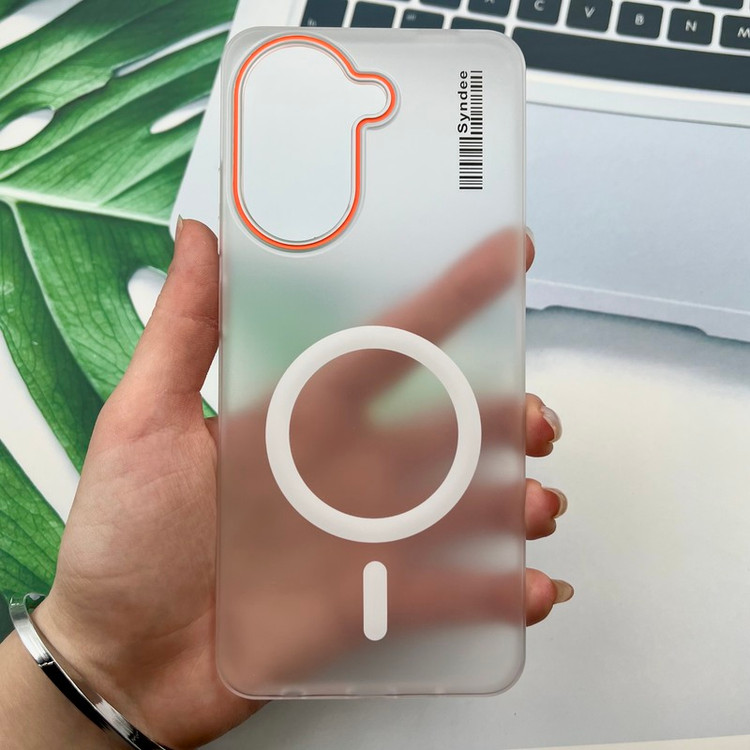 قاب مگسیف اورجینال Syndee شیائومی Redmi A5 لنز برجسته سفید