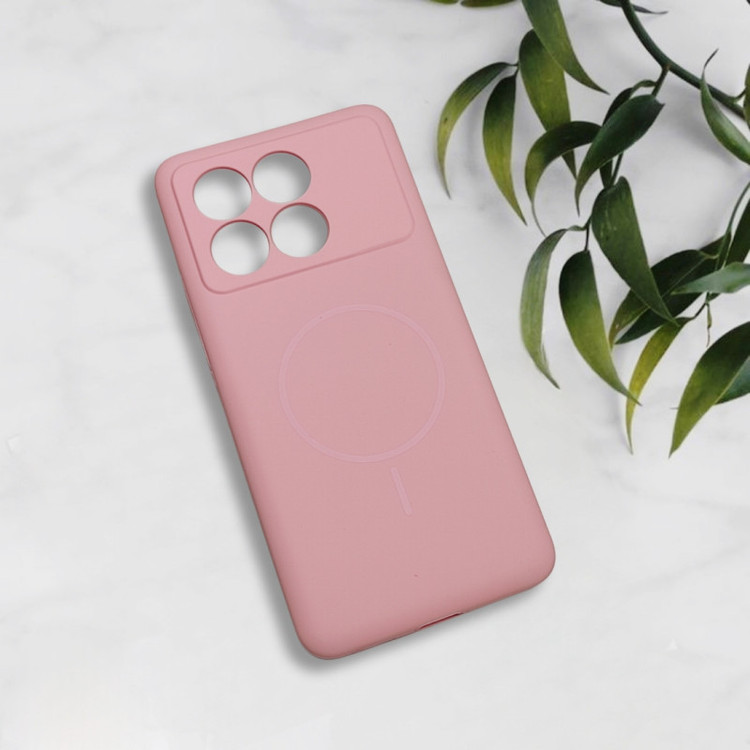 قاب سیلیکونی اورجینال طرح مگسیف شیائومی Poco X6 pro
