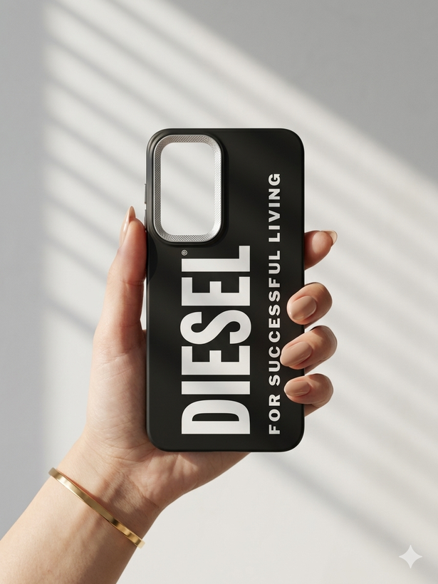قاب طرح دار سامسونگ A56 طرح Diesel