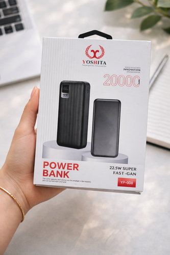 پاوربانک 20000 میلی آمپر یوشیتا مدل YP-008