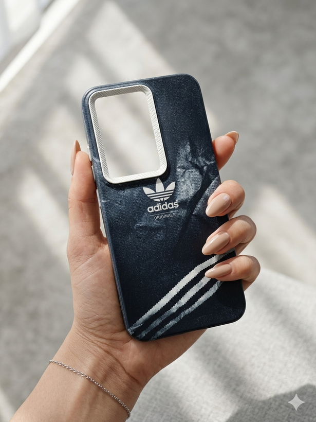 قاب طرح دار Pc پشت سخت شیائومی Redmi 15 طرح Adidas